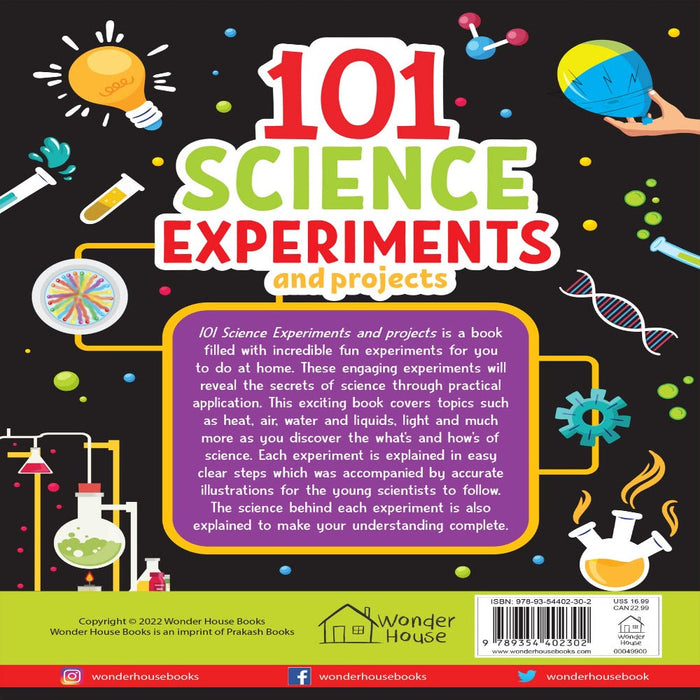 101 Science Experiments And Projects-Encyclopedia-WH-Toycra