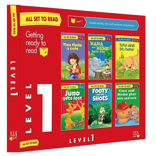 All Set To Read Getting Ready To Read Level 1-Story Books-Ok-Toycra