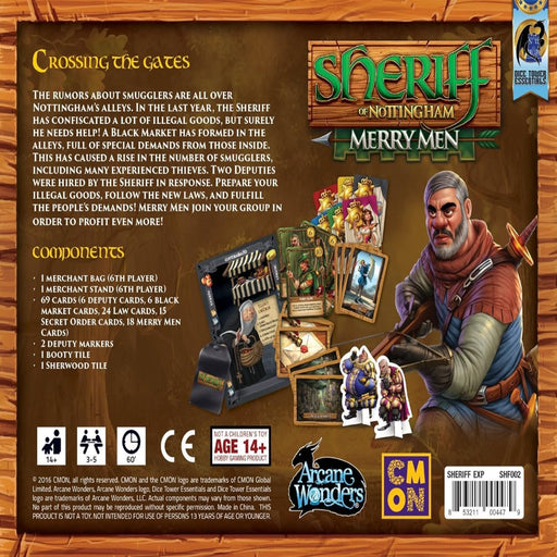 Arcane Wonders Sheriff Of Nottingham Merry Men Game-Board Games-Arcane Wonders-Toycra