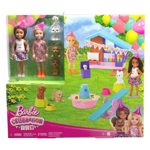 Barbie Celebration Fun Dolls and Playset-Dolls-Barbie-Toycra