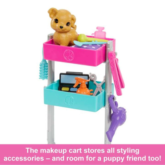 Barbie “Malibu” Stylist Doll & 14 Accessories Playset-Dolls-Barbie-Toycra