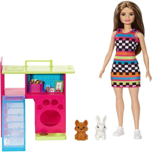Barbie & Pets Playset-Dolls-Barbie-Toycra