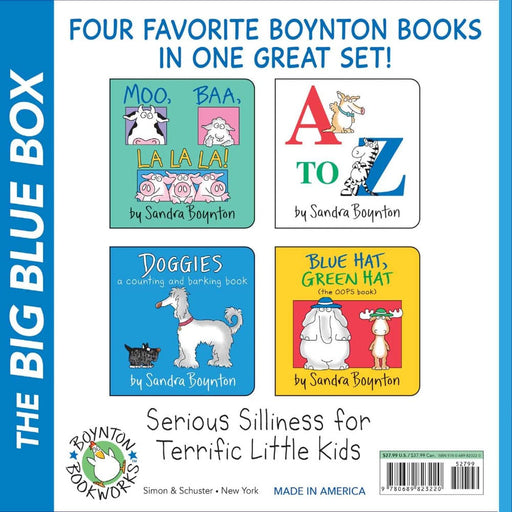 Boynton'S Greatest Hits The Big Blue Box (Set Of 4 Books)-Story Books-SS-Toycra