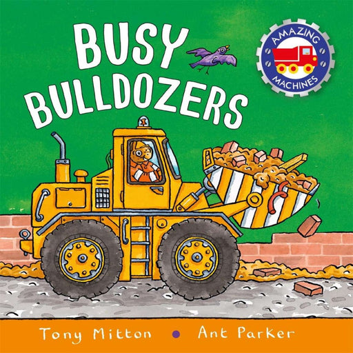 Busy Bulldozers-Board Book-Pan-Toycra