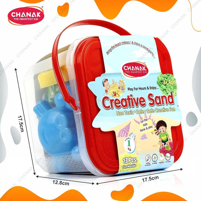Chanak 1kg Creative Sand Box-Arts & Crafts-Chanak-Toycra