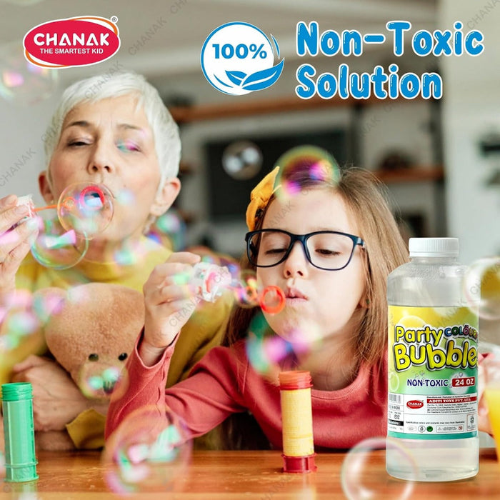 Chanak Bubble Liquid Solution Bottle - 750 ml-Outdoor Toys-Chanak-Toycra
