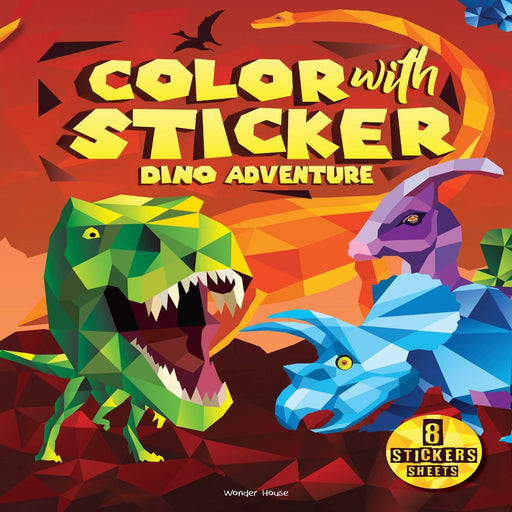 Colour With Sticker-Sticker Book-WH-Toycra