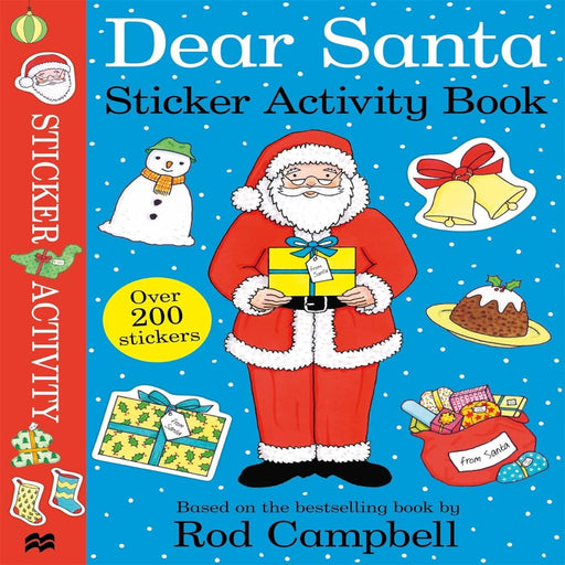 Dear Santa Sticker Activity Book-Activity Books-Pan-Toycra