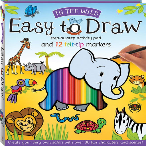 Easy to Draw: In The Wild-Activity Books-RBC-Toycra