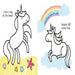 First Colouring unicorns-Activity Books-Usb-Toycra