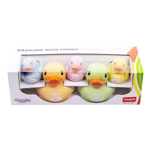 Funskool Giggles Dazzling Duck Family-Bath Toys-Giggles-Toycra