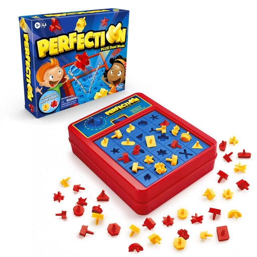 Hasbro Kid Gaming Perfection Game Plus 2-Player Duel Mode-Kids Games-Hasbro-Toycra