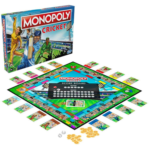 Hasbro Monopoly Cricket Board Game-Family Games-Hasbro-Toycra