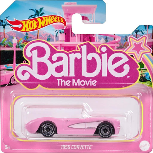 Hot Wheels 2023 Barbie The Movie 1956 Corvette Die-Cast Car-Vehicles-Hot Wheels-Toycra