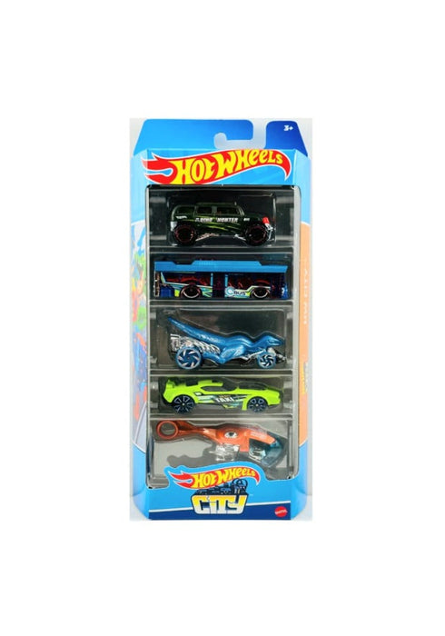 Hot Wheels Cars Pack Of 5-Vehicles-Hot Wheels-Toycra