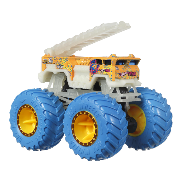 Hot Wheels Monster Trucks Glow In The Dark 1:64 Scale Toy Truck-Vehicles-Hot Wheels-Toycra