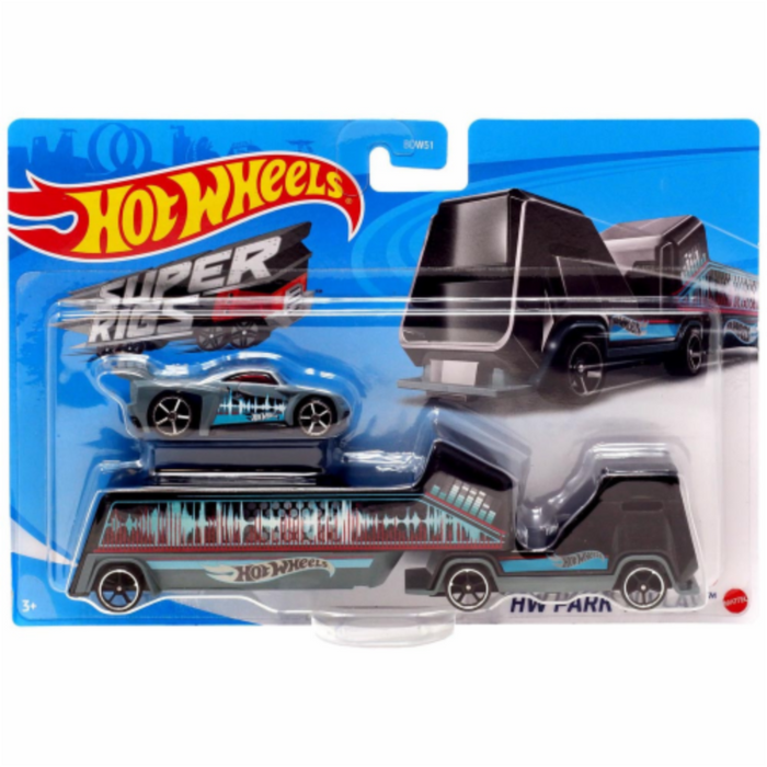 Hot Wheels Super Rigs, Transporter Vehicle-Vehicles-Hot Wheels-Toycra