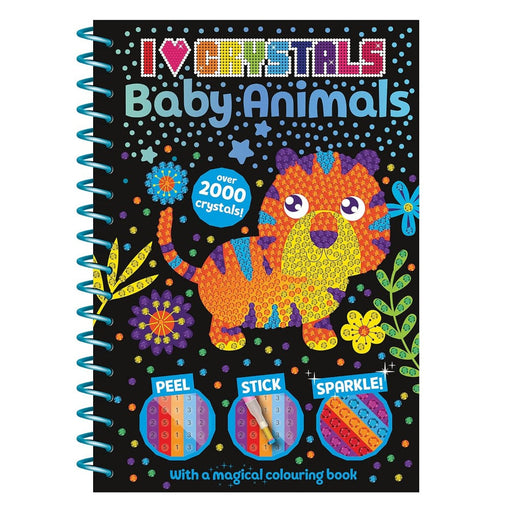 I Love Crystals Baby Animals-Activity Books-SBC-Toycra