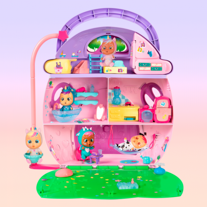 IMC Cry Babies Magic Tears Dreamy's Mega House-Pretend Play-IMC-Toycra