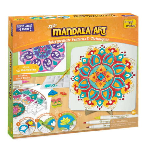 ImagiMake Mandala Art Kit-Arts & Crafts-Imagimake-Toycra