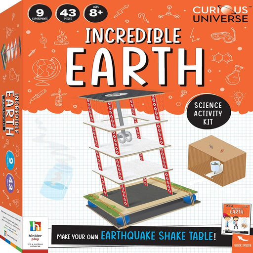 Incredible Earth Science Activity Kit-Mats, Gym & Activity-Hinkler-Toycra
