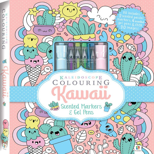 Kaleidoscope Colouring Kawaii-Activity Books-SBC-Toycra