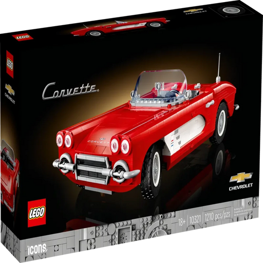 Lego 10321 Icons Corvette ( 1210 Pieces)-Construction-LEGO-Toycra