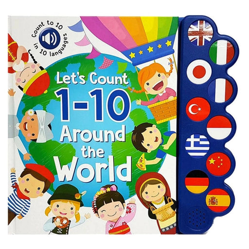 Let's Count 1-10 Around The World-Sound Book-SBC-Toycra