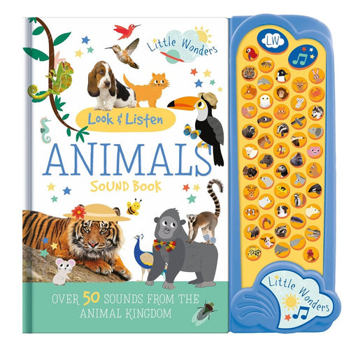 Look And Listen Animals Sound Book-Sound Book-SBC-Toycra