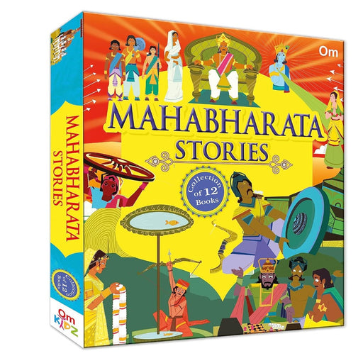 Mahabharata Stories (Set Of 12 Books)-Mythology Book-Ok-Toycra