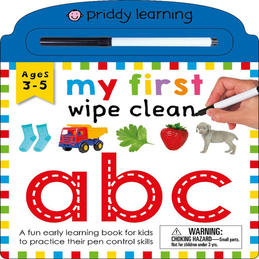 My First Wipe Clean Abc-Board Book-Pan-Toycra