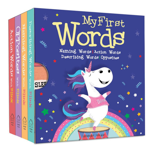 My First Words ( Set of 4 Board Books)-Board Book-WH-Toycra