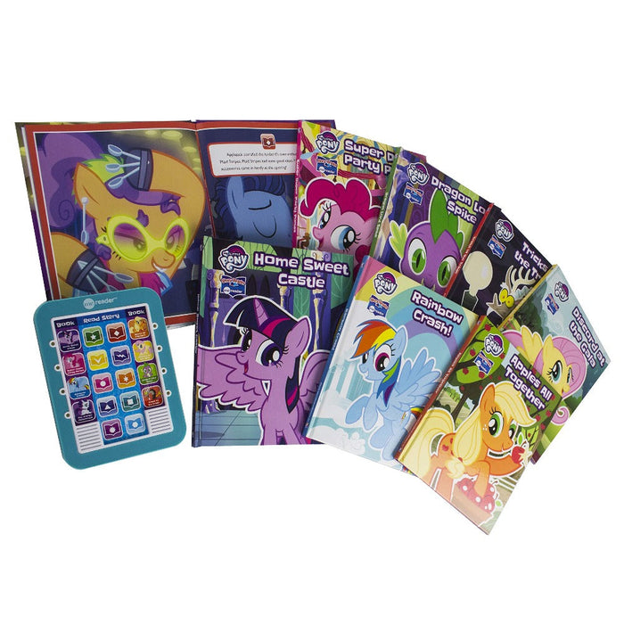 My Little Pony Me Reader Electronic Reader And 8 Sound Book Library-Sound Book-RBC-Toycra