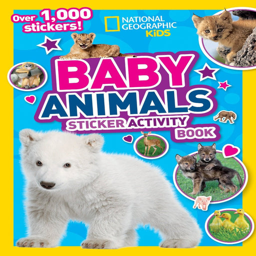 National Geographic Kids Sticker Activity Book-Sticker Book-Prh-Toycra