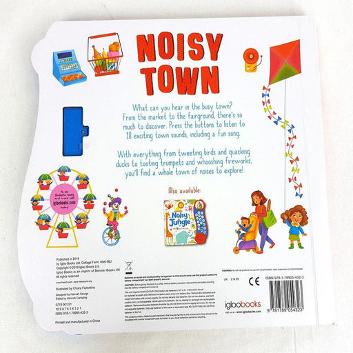 Noisy Town Sound Book-Board Book-RBC-Toycra