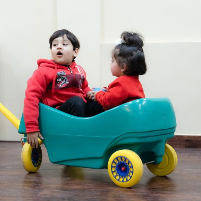 Ok Play Dream Wagon - Green-Ride Ons-Ok Play-Toycra