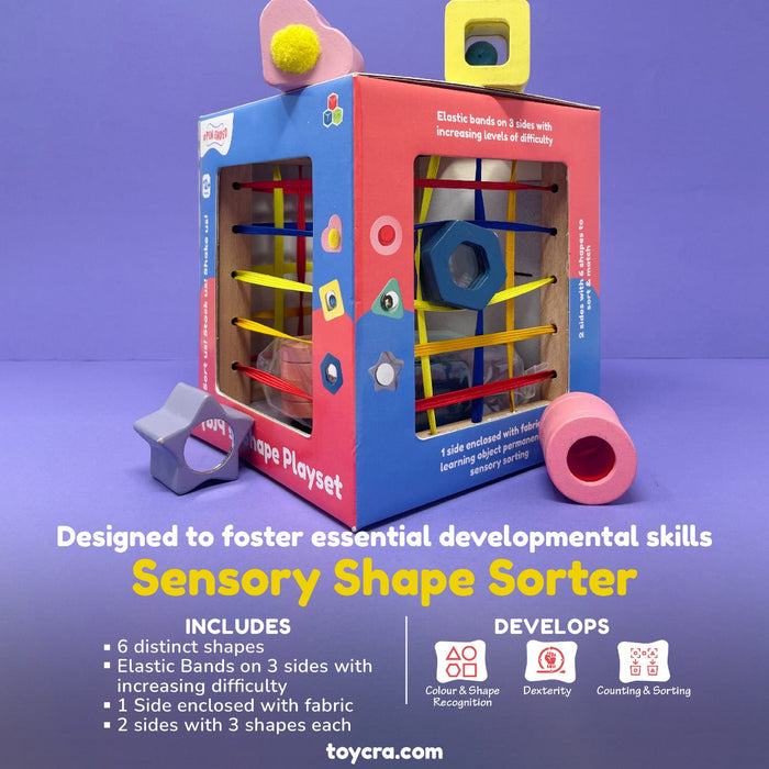 Open Ended Sensory Shape Sorter-Motor Skills-Open Ended-Toycra