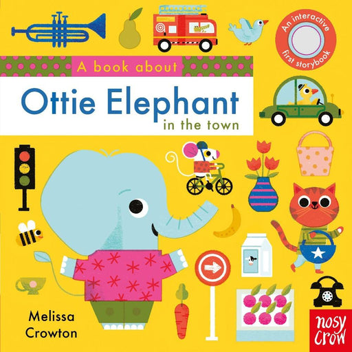 Ottie Elephant in the Town-Board Book-Bwe-Toycra