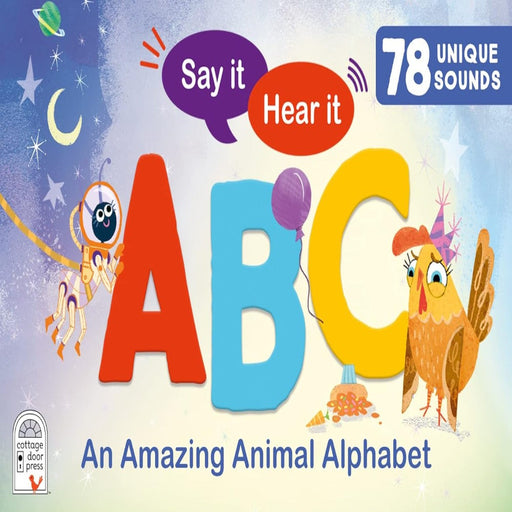 Say It Hear It ABC - 78 Unique Sounds-Board Book-RBC-Toycra