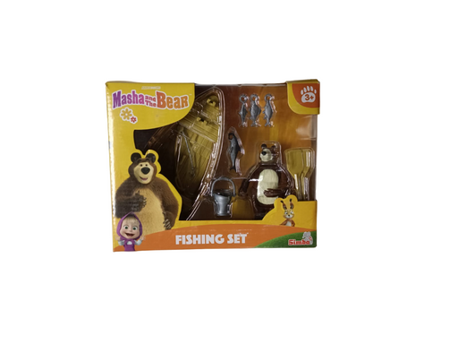 Simba Masha And The Bear - Fishing Set-Action & Toy Figures-Simba-Toycra