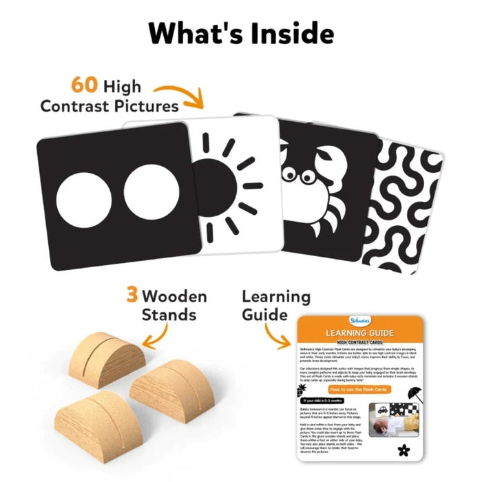 Skillmatics High Contrast Flash Cards-Learning & Education-Skillmatics-Toycra