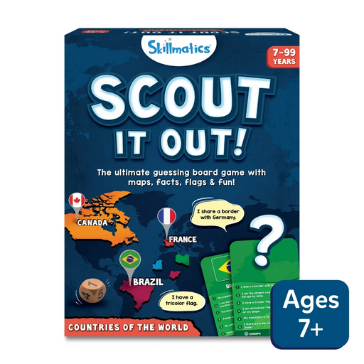 Skillmatics Scout it Out: Countries of The World-Family Games-Skillmatics-Toycra