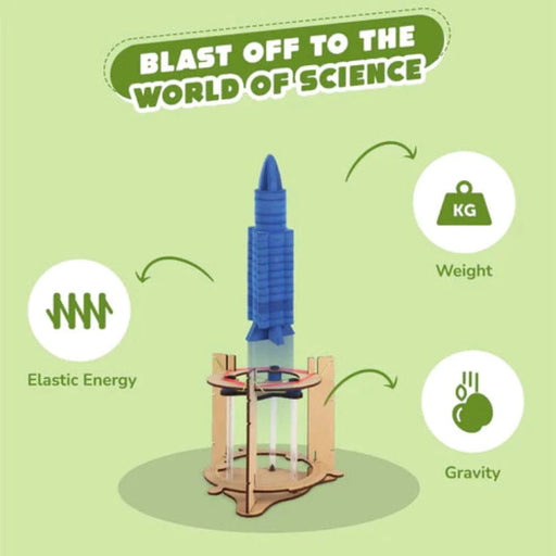 Smartivity Space Rocket-STEM toys-Smartivity-Toycra