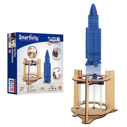Smartivity Space Rocket-STEM toys-Smartivity-Toycra