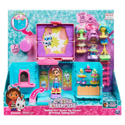 Spin Master Gabby’s Dollhouse -Dress-Up Closet Portable Playset-Pretend Play-Spin Master-Toycra
