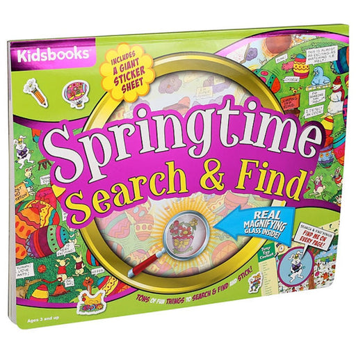 Springtime Search & Find-Activity Books-RBC-Toycra