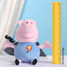Striders Impex Peppa Pig George with Bolt Plush Soft Toy - 30 cm-Soft Toy-Striders Impex-Toycra