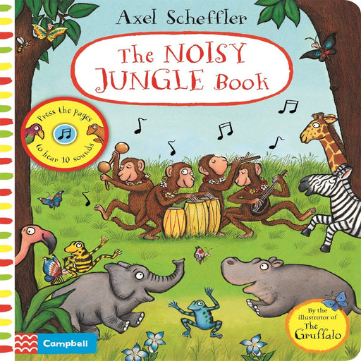 The Noisy Jungle Book-Sound Book-Pan-Toycra