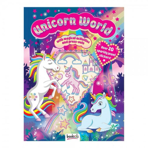 Unicorn World-Sticker Book-SBC-Toycra