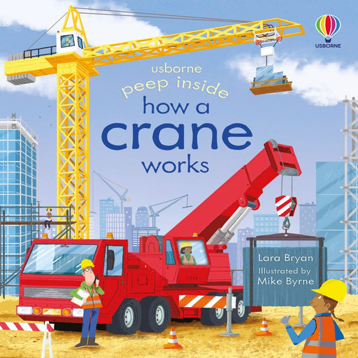 Usborne Peep Inside How A Crane Works-Encyclopedia-Usb-Toycra